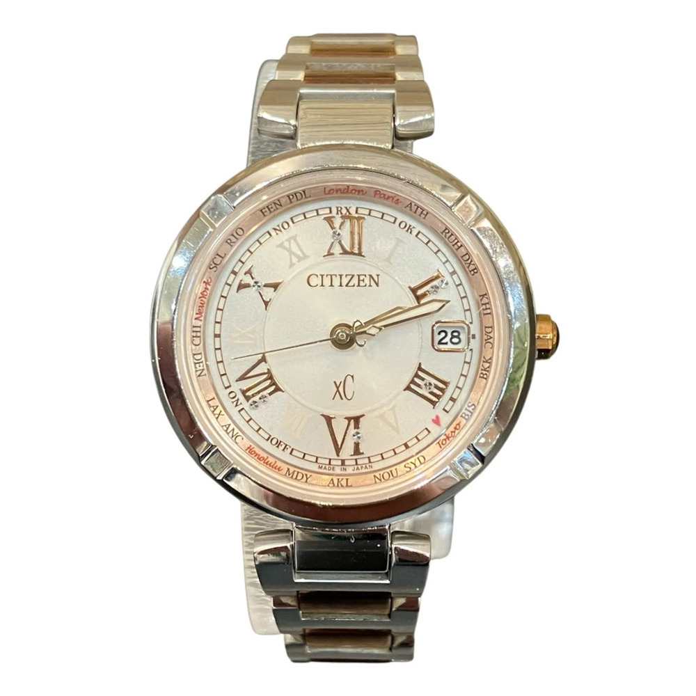 Citizen CITIZEN wristwatch, total weight 32.6g, stainless steel, radio-contro...